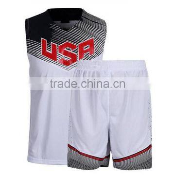 High Quality Cheap Custom Uniform Basketball Jersey Design 2016 photo-3