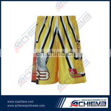 breathable shorts basketball jersey usa custom basketball tops&bottom jerseys 100% polyester sublimation