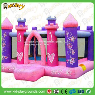 Pink Princess Inflatable Cartoon Bouncer