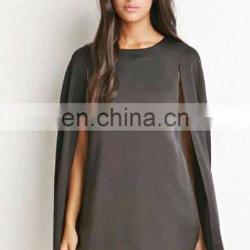 Ladies Smart Casual Dress Layered Back Sexy Sheath Mini Dress With a Layered Keyhole Back photo-2