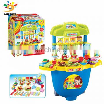 Low price finely processed kids tool Colorful mud kitchen set toy