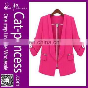 Comfortable fabric 3 colors jacket women autumn