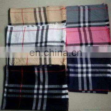 wholesale plaid fashion pashmina shawl scarfs