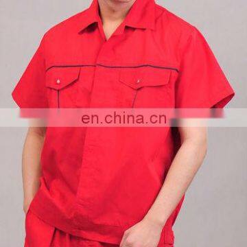 cheap work wear jacket uniform for men/industrial red men's work wear/uniform work wear