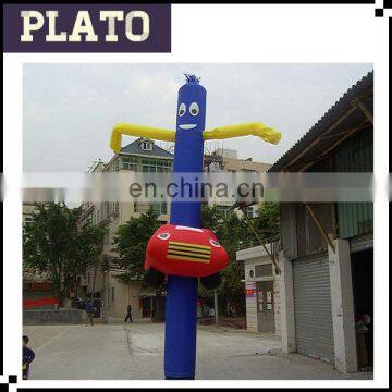 Blue advertising air dancer for display/performing inflatable air dancer for car activities