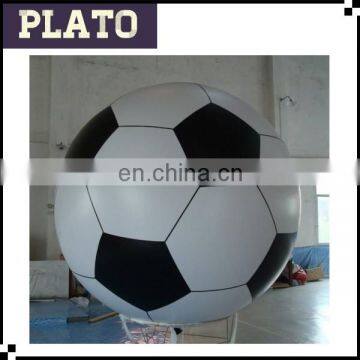 Giant inflatable helium soccer balloon inflatable beach ball for outdoor promotion