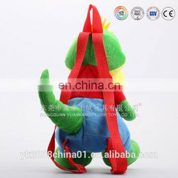 Customized Cartoon Animal Dragon Plush Dinosaur Backpack for Kids photo-3