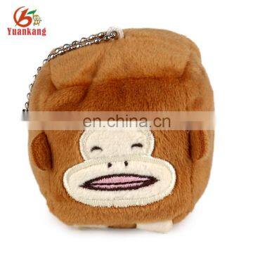 Custom Square Emoji Animal Toy Plush Keychain photo-4