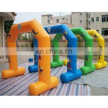 full digital printing inflatable promotional sealed air arch or gantry with customized size