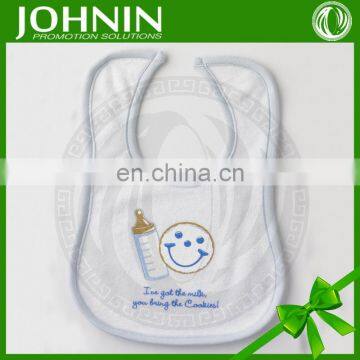 2015 OEM High Quality Customized Soft Plain Baby Bib