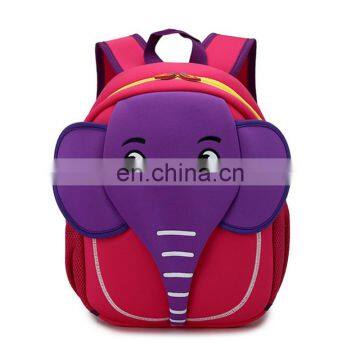 elephant animal shape Functional small Child School Bag