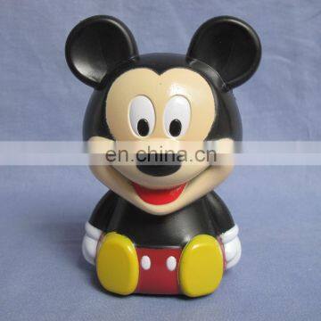 2014 new product Mickey mouse christmas plastic money box