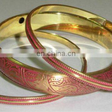 Hand Painted Fashion brass bangle