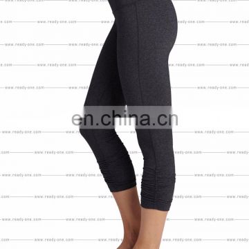 Women Capri YOGA Running Sports Pants Slimming Gym Workout Fitness Cropped Leggings