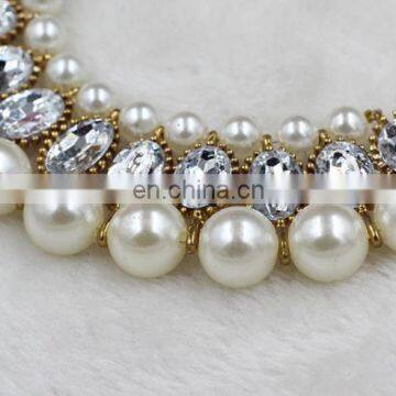 2016 Fashion Design Acrylic Shoe Accressory With Pearl Decoration photo-2