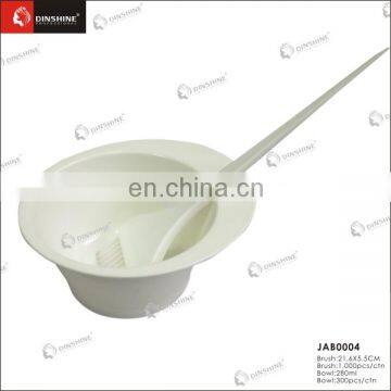 New Design Fade-proof Salon Plastic Hair Dyeing Bowl & Brush Set photo-4