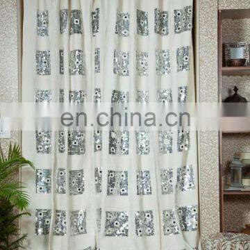 2017 new arrival Bedroom use Factory wholesale indian cotton curtains