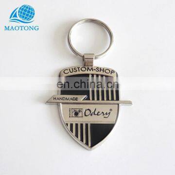 wholesale fashion sword shaped keychain personalized custom 3d metal key ring