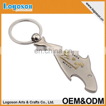 Mexico palm sun beach design Dolphin Keyring Souvenir Bottle Opener Keychain