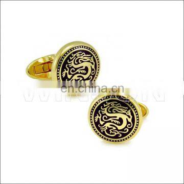 Chinese dragon cuff links