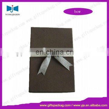 silver ribbon bow knot for gift box decoration