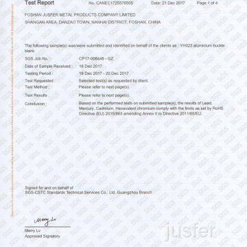 YH023 aluninum buckle