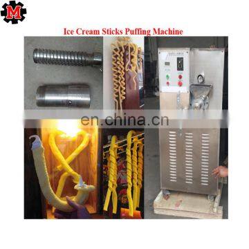 New Design Automatic Stainless Steel Hollow Tube Ice Cream Used Pop Corn Snack Machine in Cheap Price