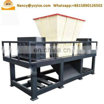 Double Shaft Plastic Shredder Blade Machine Tire Barrel Recycling Shredder photo-6