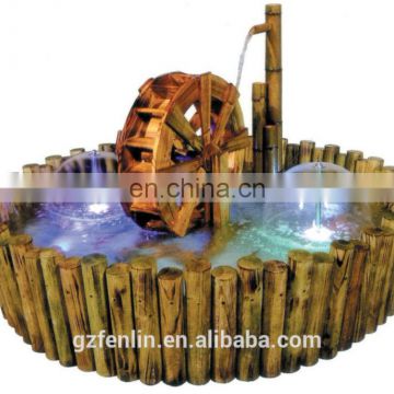 Indoor Fountain with Wooden basin for home or office use decorative water fountains