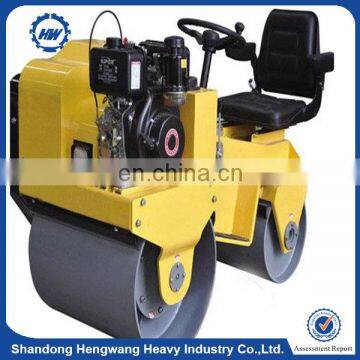 Low running costs vibratory road roller for earthwork and asphalt applications (HWZG-650)