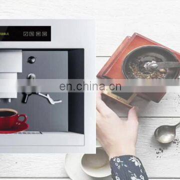 Hot sale 45.5cm automatic Real built in Coffee machine suitable for ground coffee with standby function