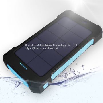 Solar Power Bank Dual USB Power Bank 20000mAh Waterproof Battery Charger