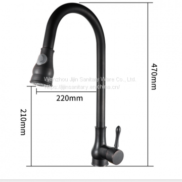 Zinc Alloy Faucet Vegetable Basin Single Cold Faucet Dishbasin Faucet Single Cold Water Faucet photo-3