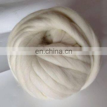 100% superwash merino wool yarn Wool Top, Pure Australia Merino Wool Yarn for Arm Knitting 66s, 21 micron Dyed Vegan Yarn