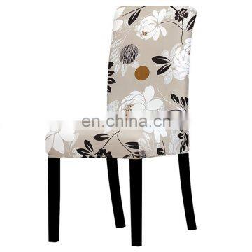 Printed Elastic Chair Cover Dining Spandex Stretch Removable Slipcovers for Dining Room Banquet Wedding Kitchen photo-5