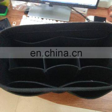 100% Polyester Felt Cosmetic Makeup Bags New Style Large Purse Organizer Insert photo-4