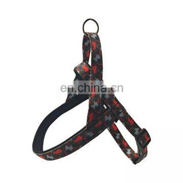 Fancy outdoor dog harness safety buckle pet harness adjustable