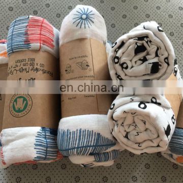 Swaddle Designs Cotton Muslin Swaddle Blankets