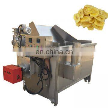 Food factory use electric banana fryer machine stainless steel