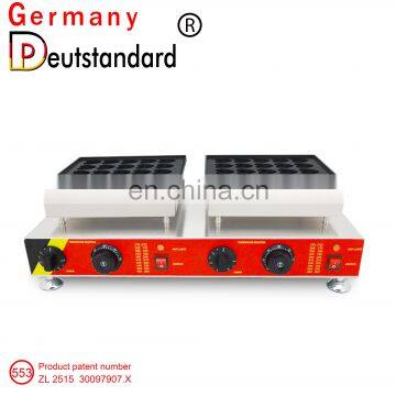 Commercial Factory Price Poffertjes Machine Poffertjes Maker 25+25 Holes Poffertjes Grill