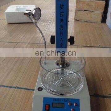 Double Digital Display Low Temperature Asphalt Bitumen Needle Penetration Test Equipment/Asphalt Penetrometer