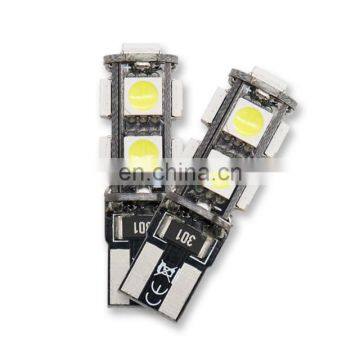 CANBUS No Error Car Accessories 9Smd 5050 12V Wedge Light Bulb Lamp T10 W5W Car Interior Led Lights photo-3
