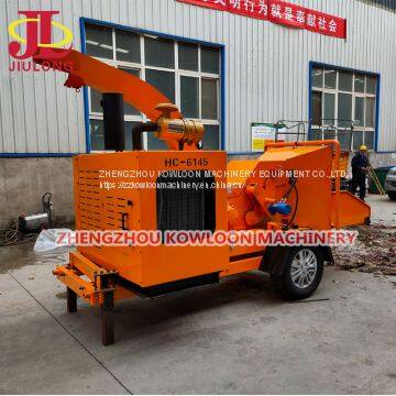 wood timber crusher machine Wood log chipper machine