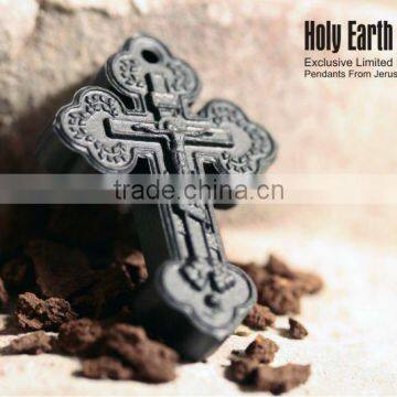 Holy Land Cross Pendant