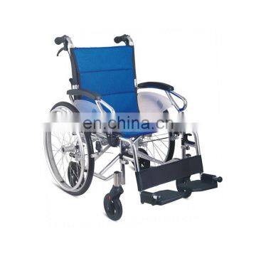 CE mobility transfer aluminium wheel chair lightweight foldable wheelchair for disabled