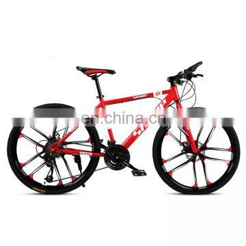 26 Inch Mountain Bike 21/24/27/30 Speed Bicycle Front and Rear Disc Brakes Bike With Shock Absorbing Riding Bicycle