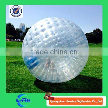 Transparent color large glass ball, zorb ball