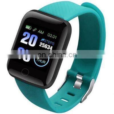 2022 cheapest price smartwatch 116plus smart bracelet IP67 waterproof heart rate blood pressure Fitness Activity Tracker Watch