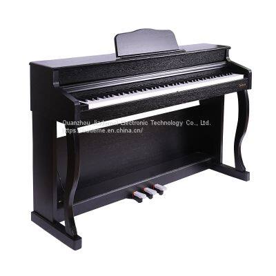 Black Wooden Shell LED Display 88 Key Electric Piano Digital Grand photo-4