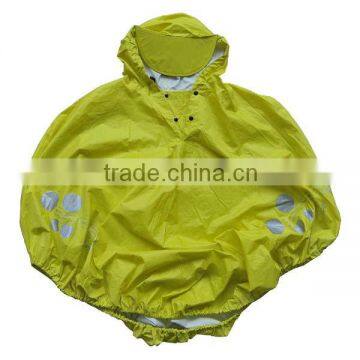 Kids Rain Poncho Non-disposable Raincoat